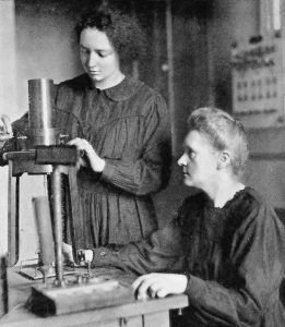Irene y Marie Curie